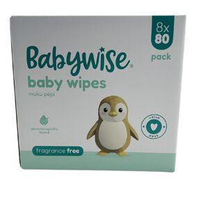 Babywise Wipes Value Pack 8 x 80 Pack