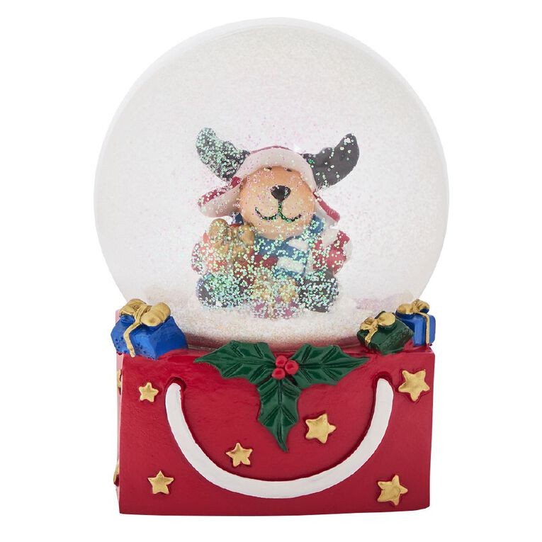 Wonderland Novelty Christmas Snow Globe 8cm Assorted, , hi-res