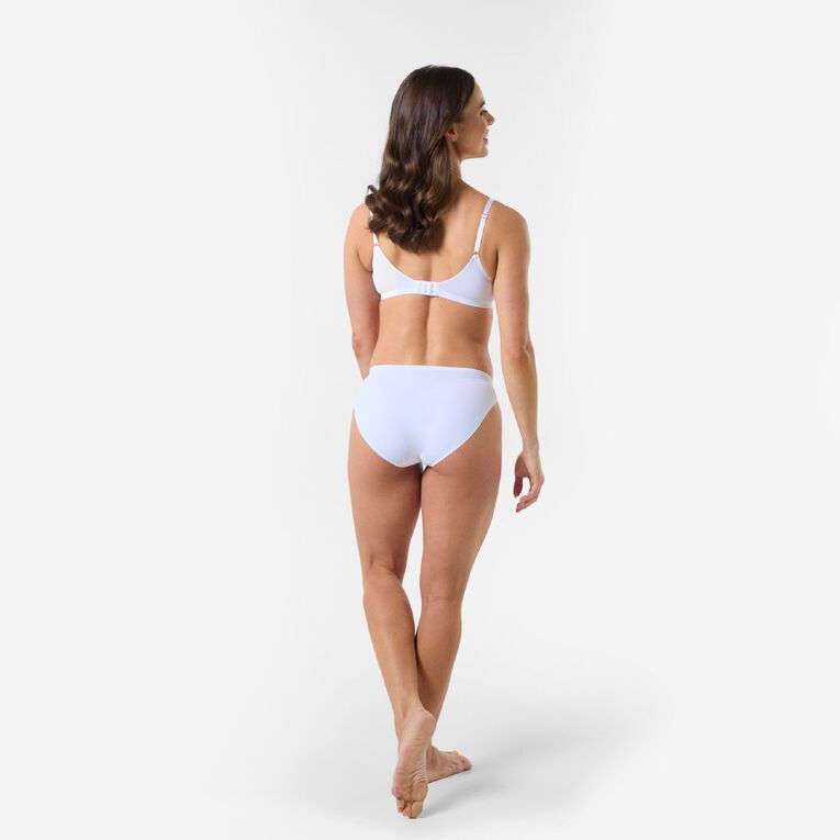H&H Women's Push Up Bra, White, hi-res