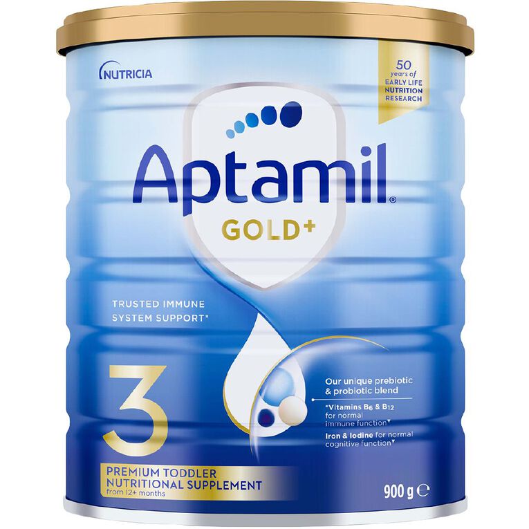 Aptamil Gold+ 3 Toddler Milk Drink from 1 Year 900g, , hi-res