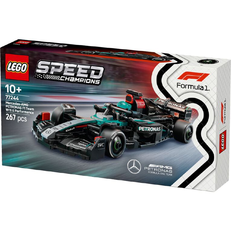 LEGO Speed Champions Mercedes AMG F1 W15 Race Car 77244, , hi-res