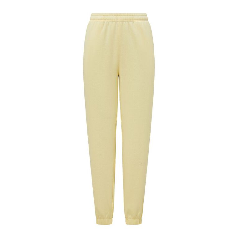 H&H Women's Essential Trackpants, Yellow Light, hi-res