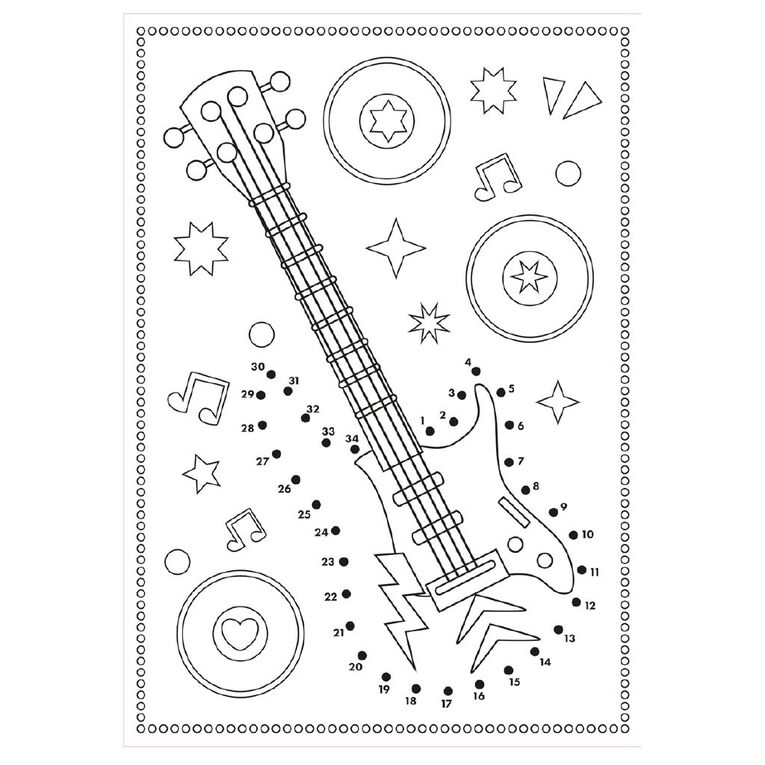 I Love K-Pop Dot To Dot, , hi-res