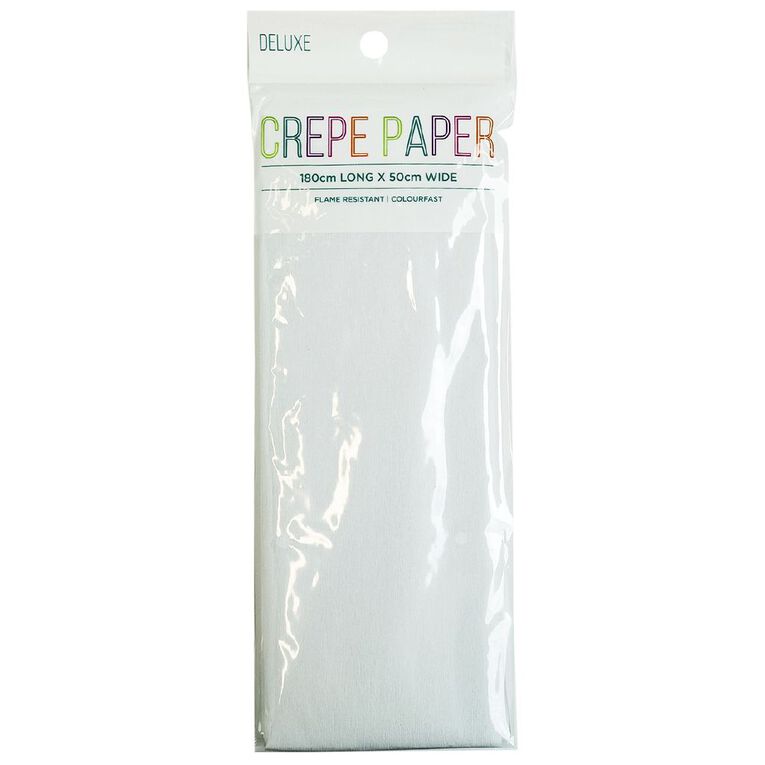Unique Crepe Paper White, , hi-res