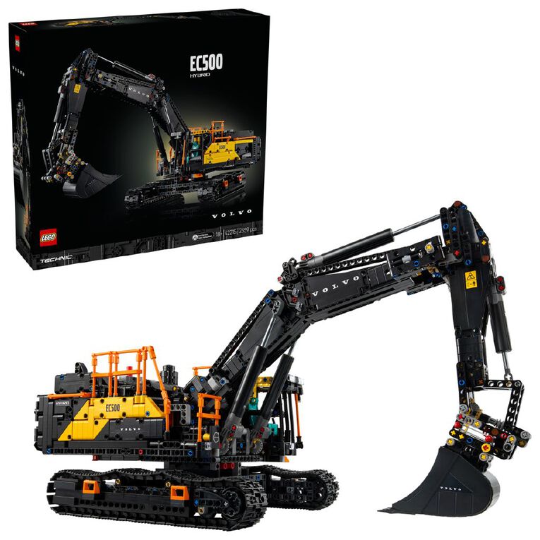 LEGO Technic Volvo EC500 Hybrid Excavator 42215, , hi-res