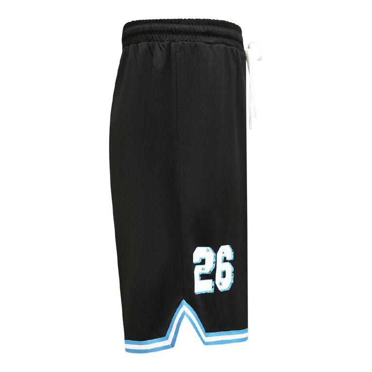 Active Intent Men's Supporter Basketball Shorts, Black, hi-res