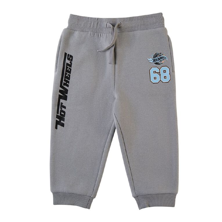Hot Wheels Toddler Trackpants, Grey Light, hi-res