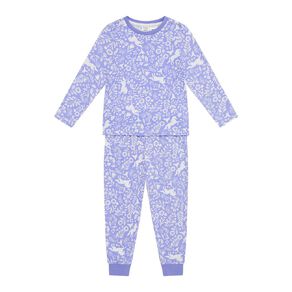 H&H Girls' Knit Pyjama Set