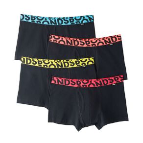 B FOR BONDS Men's Trunks 4 Pack