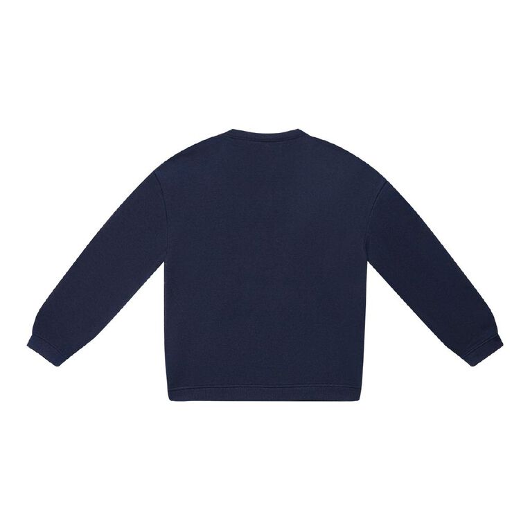 Young Original Basic Crew Sweatshirt, Blue Dark, hi-res