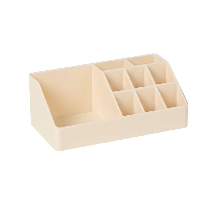 Living & Co Make Up Storage 9 Section Cream, , hi-res