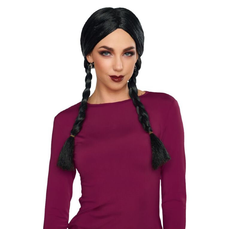 Seasons Plait Wig Black Black, , hi-res