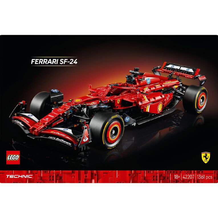 LEGO Technic Ferrari SF-24 F1 Car 42207, , hi-res