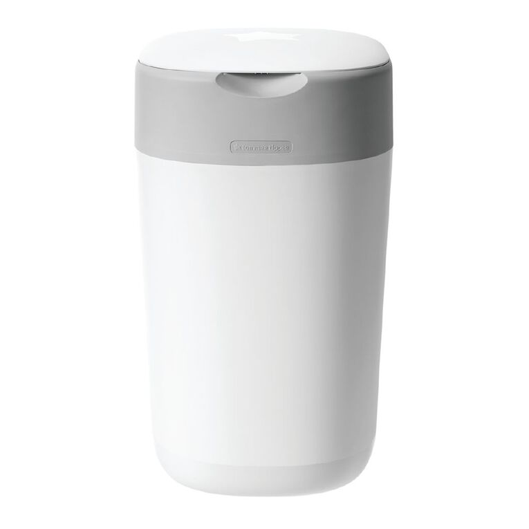 Tommee Tippee Twist and Click Nappy Bin White, , hi-res