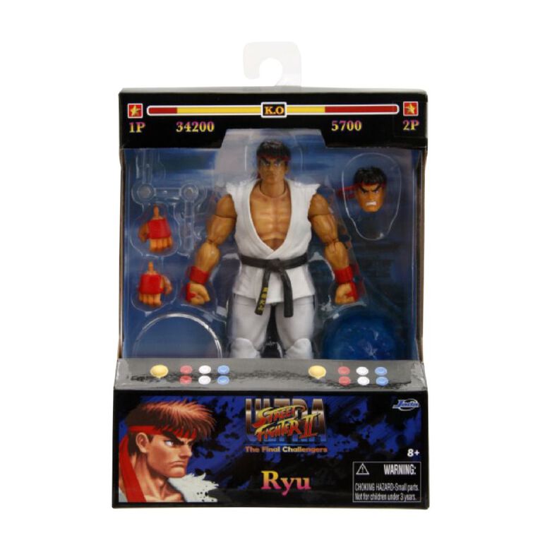 Street Fighter Ryu 6 inch Action Figure, , hi-res