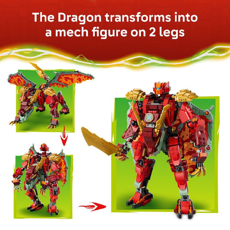 LEGO Ninjago Wyldfyres Fire Dragon 71868, , hi-res