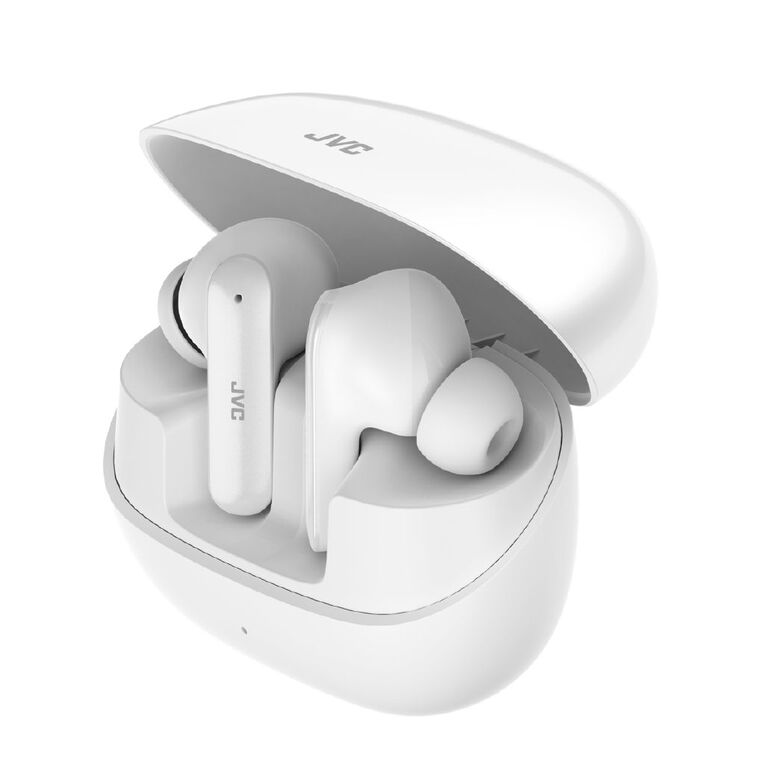 JVC True Wireless Noise Cancelling Earbuds JVTW902WHT White, , hi-res