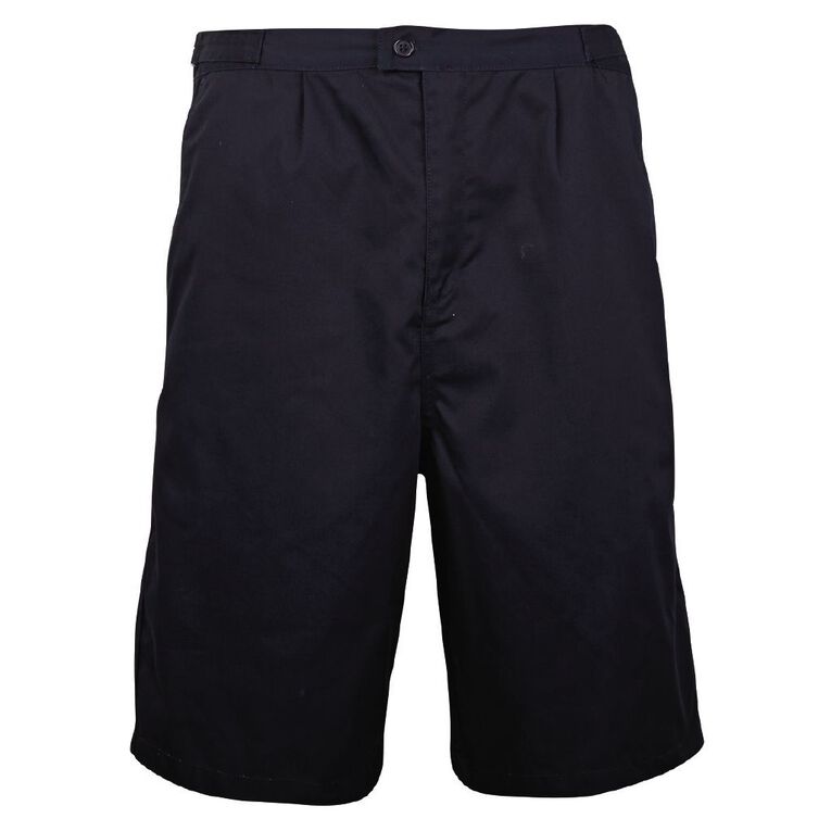 Schooltex Side Tab Summer Shorts, Navy, hi-res