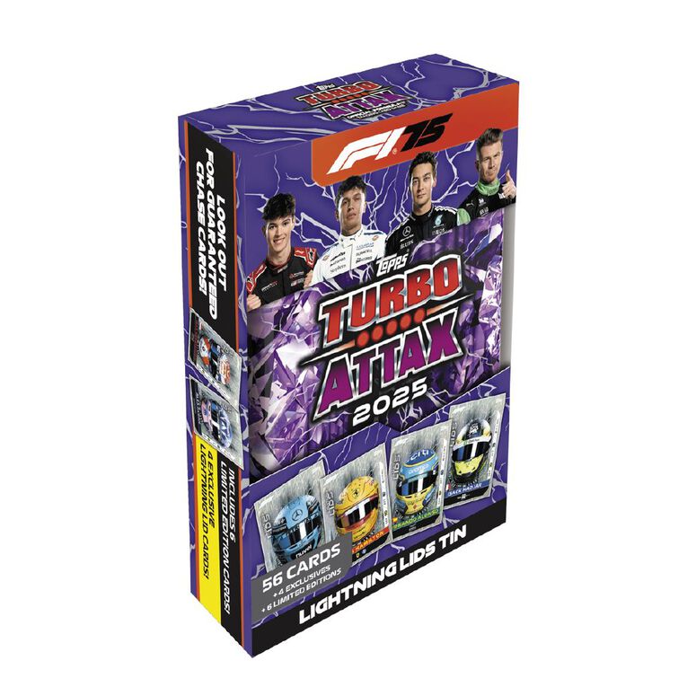 F1 Turbo Attax 2025 Mega Tin, , hi-res