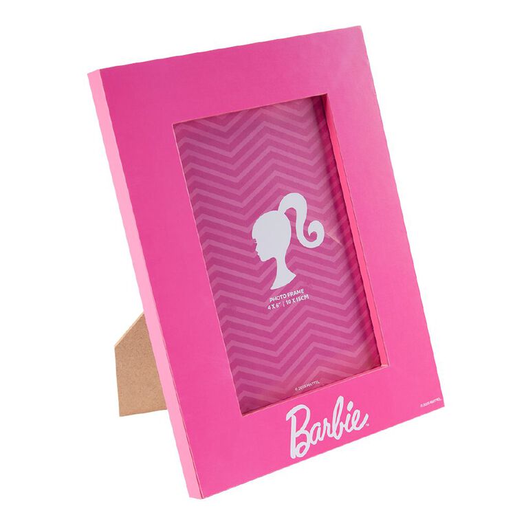 Barbie Picture Frame 10 x 15cm Pink, , hi-res
