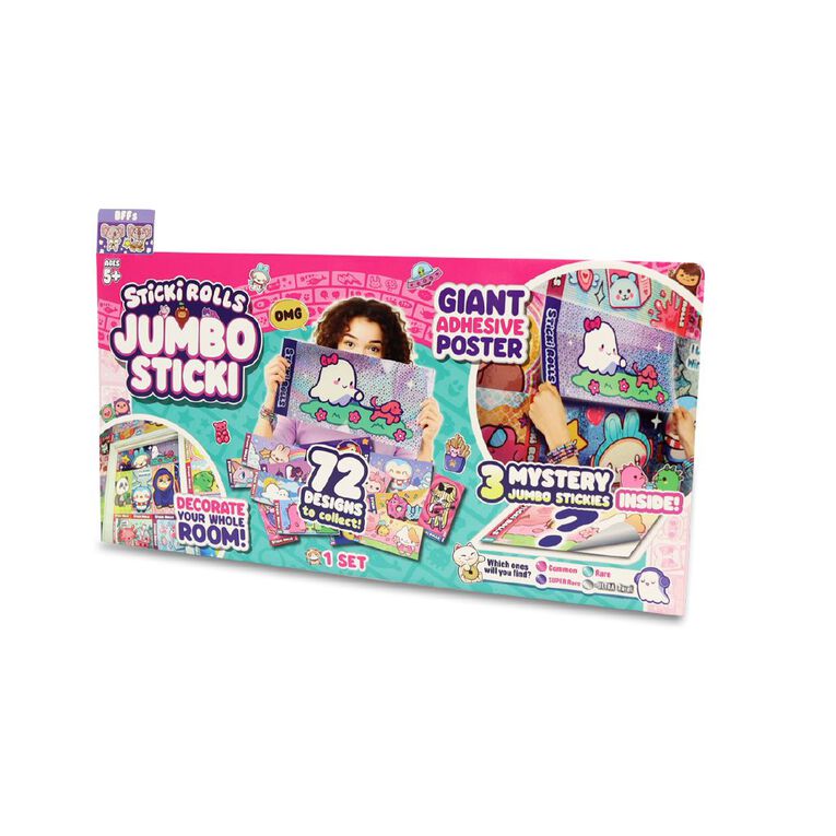 Sticki Rolls Sticki Rolls Jumbo Sticki 3 Pack, , hi-res