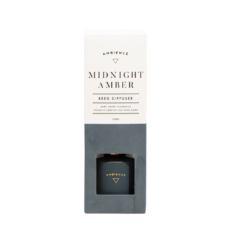 Living & Co Ambience Diffuser Midnight Amber 120ml, , hi-res