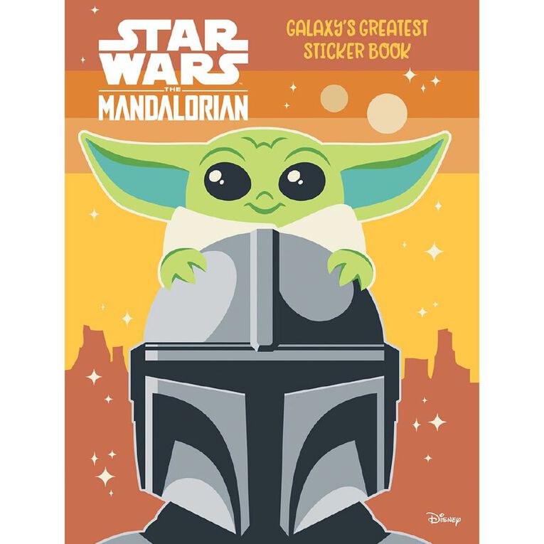 Star Wars: The Mandalorian Galaxy s Greatest Sticker Book, , hi-res