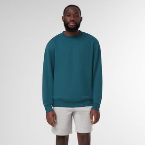 H&H Men's Plain Crew Sweatshirt
