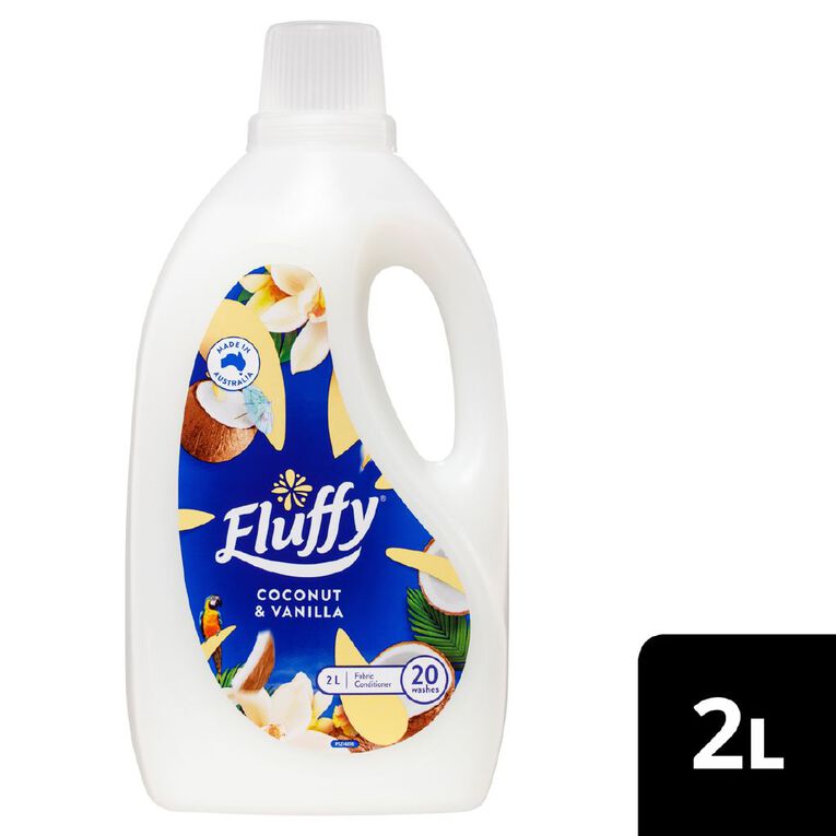 Fluffy Fabric Softener Conditioner 2L, , hi-res