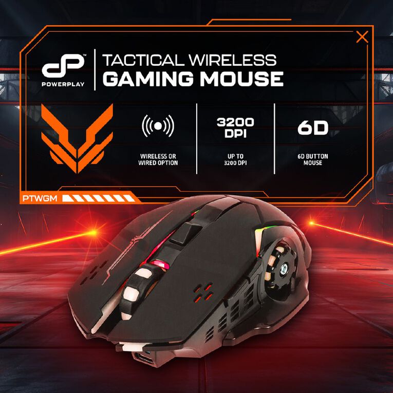 PowerPlay Tactical Wireless Gaming Mouse, , hi-res