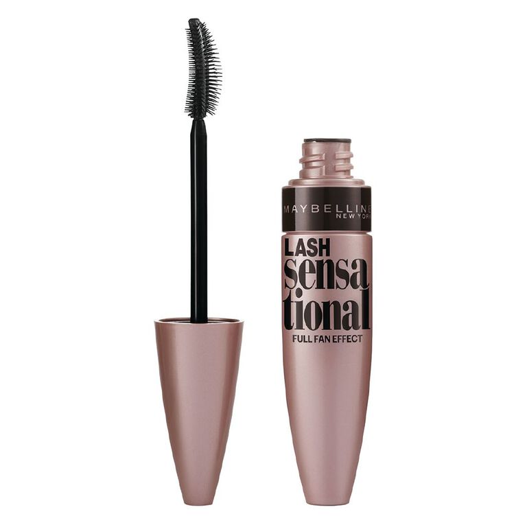 Maybelline Lash Sensational Mascara Blackest, , hi-res