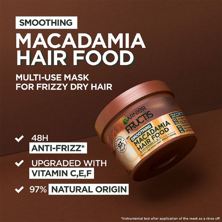Garnier Fructis Hair Food Macadamia 390ml, , hi-res