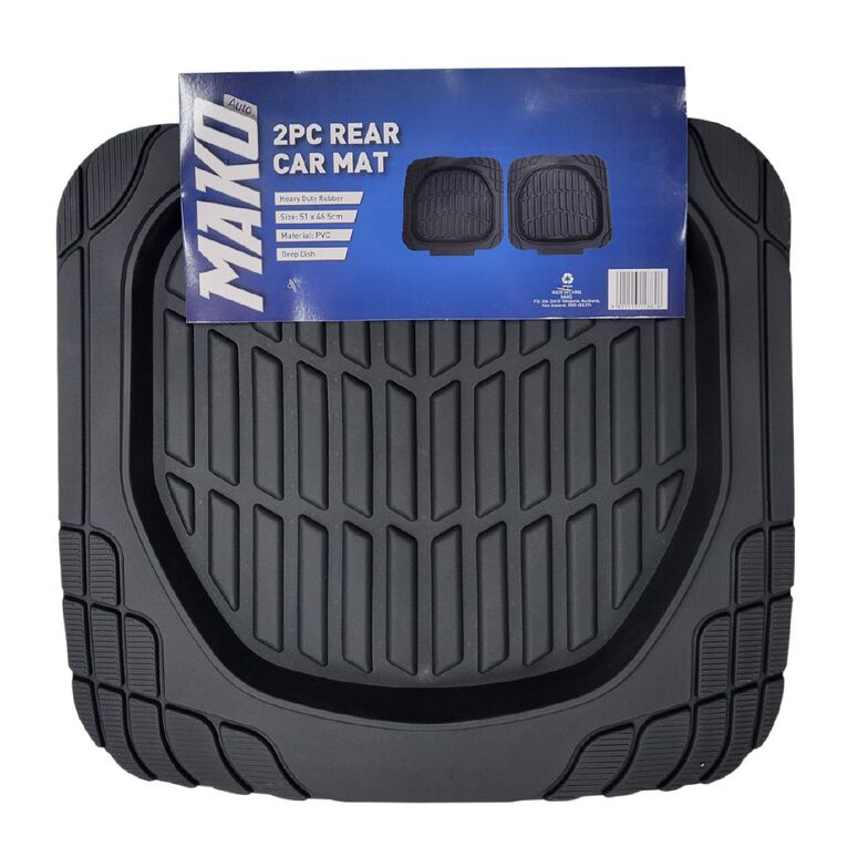 Mako Car Mat PVC 2 Rear, , hi-res
