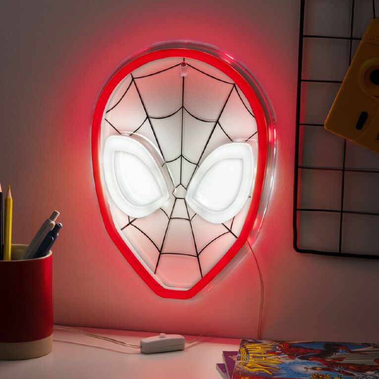 Paladone Spider-Man Wall Mountable LED Neon Light, , hi-res