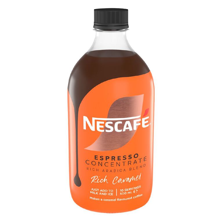 Nescafe Espresso Concentrate Caramel 500ml, , hi-res