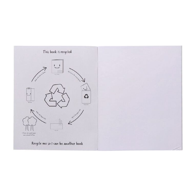 WS Exercise Book 1A5 UB Blank 40 Leaf Orange, , hi-res