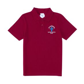 Schooltex St Patrick's Catholic Taupo Short Sleeve Polo with Embroidery