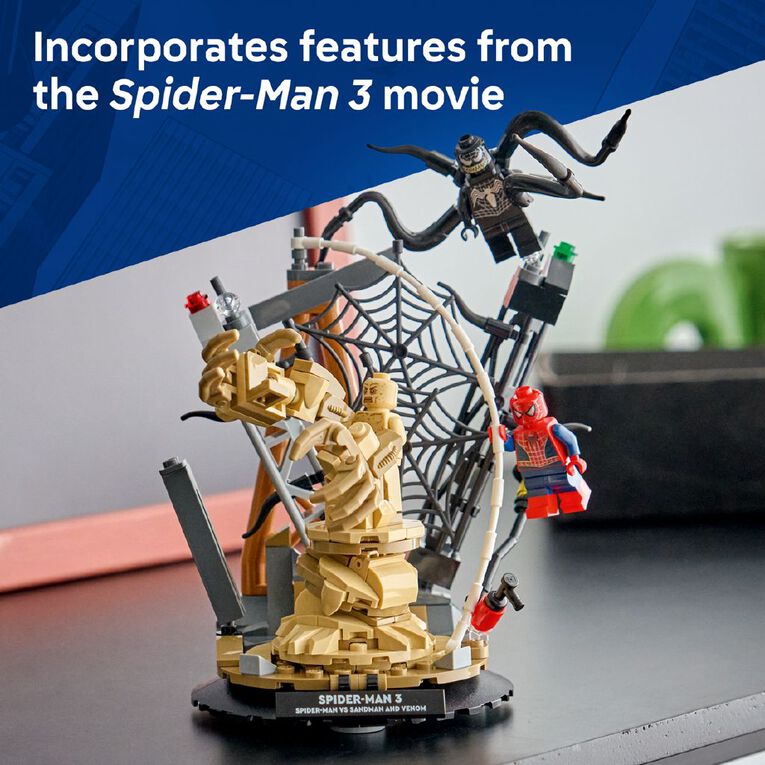 LEGO Marvel Super Heroes Epic Battle Spider Man vs Sandman 76334, , hi-res
