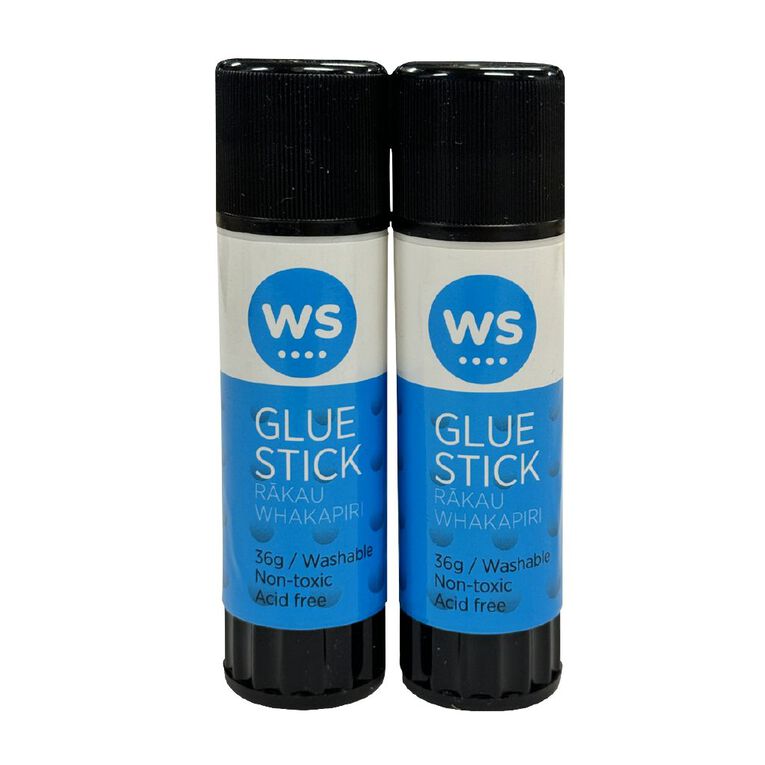 WS Glue Stick 36g 2 Pack, , hi-res