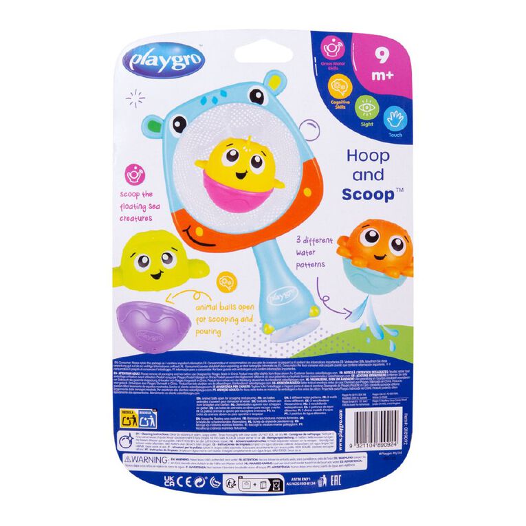 Playgro Hoop & Scoop Bath Toys, , hi-res