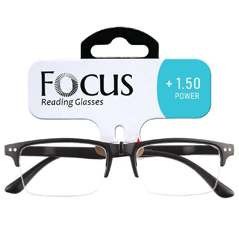 Focus Reading Glasses Half Eye +1.50, , hi-res