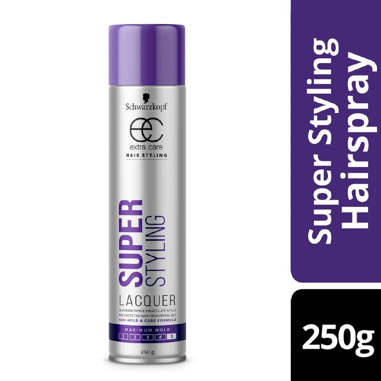 Schwarzkopf Extra Care Lacquer Super Hold 250g, , hi-res