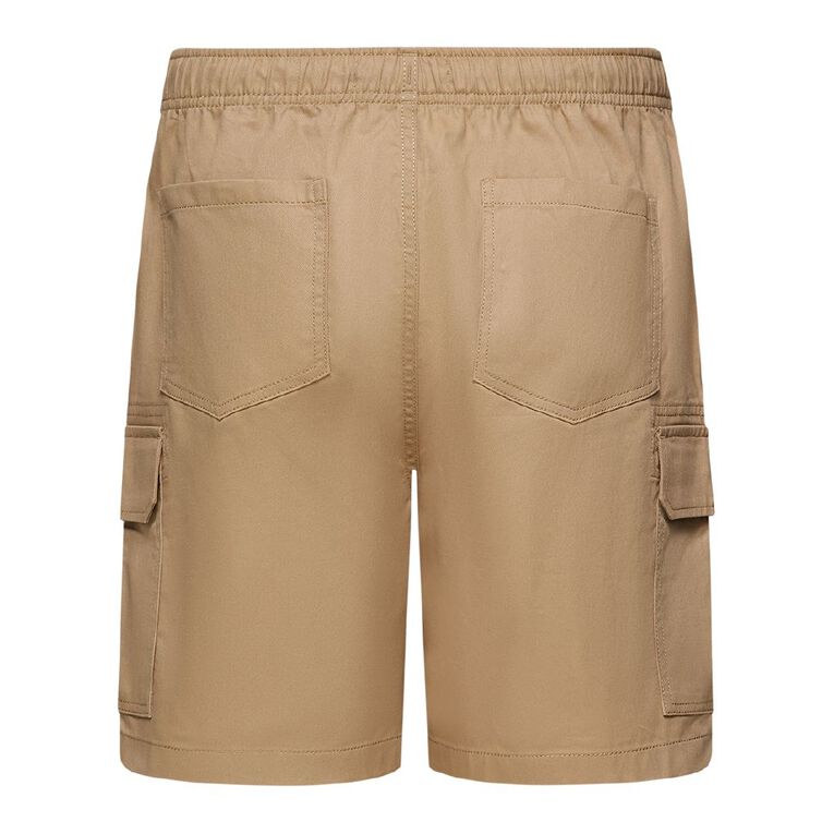 H&H Men's Cargo Shorts, Brown, hi-res