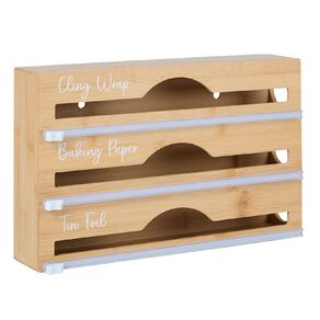 Living & Co Bamboo Food Wrap Dispenser