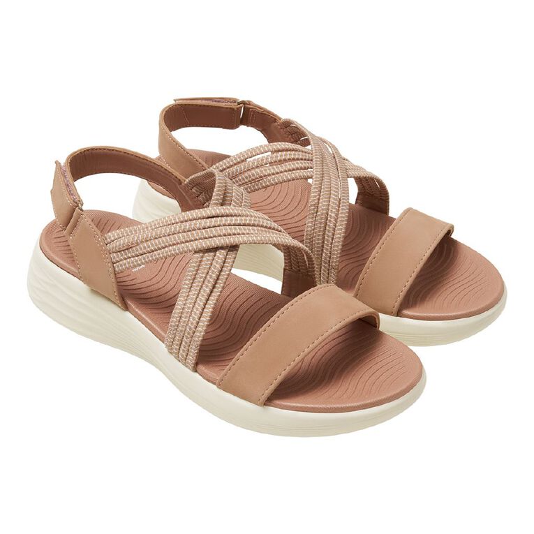 H&H Women's Sporty Sole Sandals, Pink, hi-res