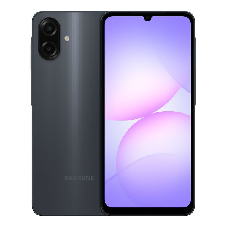 Samsung Galaxy A07 4G with Spark and Skinny SIM Black, , hi-res