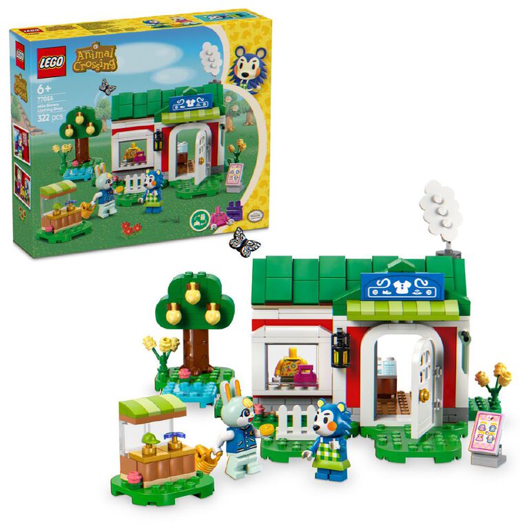 LEGO Animal Crossing Able Sisters Clothing Shop 77055, , hi-res