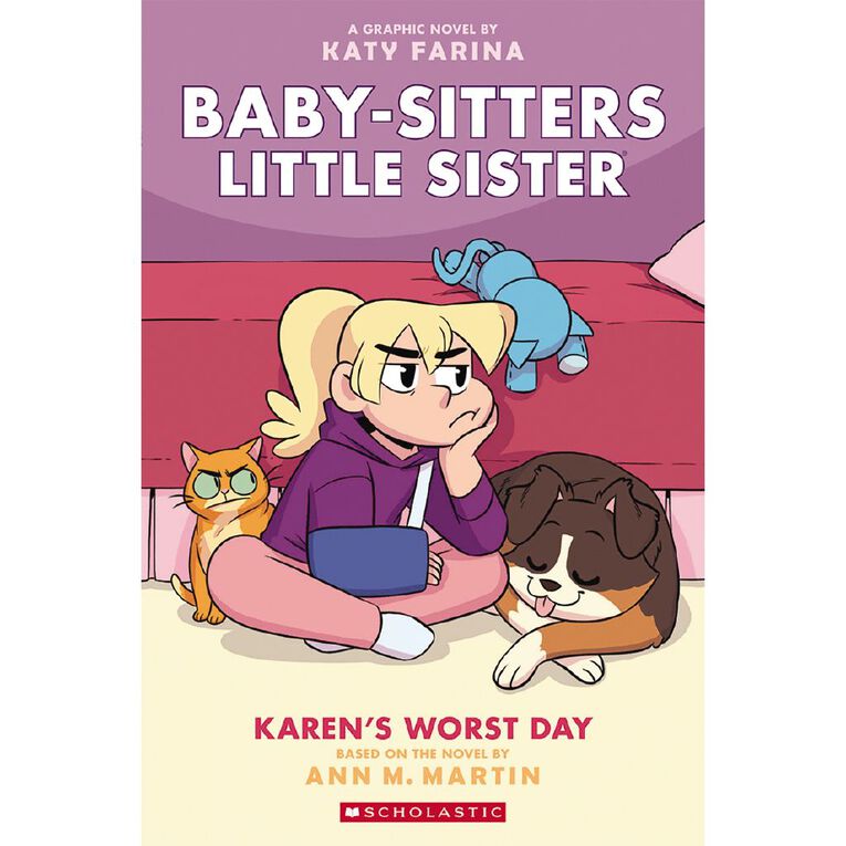 Baby-Sitters Little Sister #3 Karen's Worst Day by Ann M Martin, , hi-res