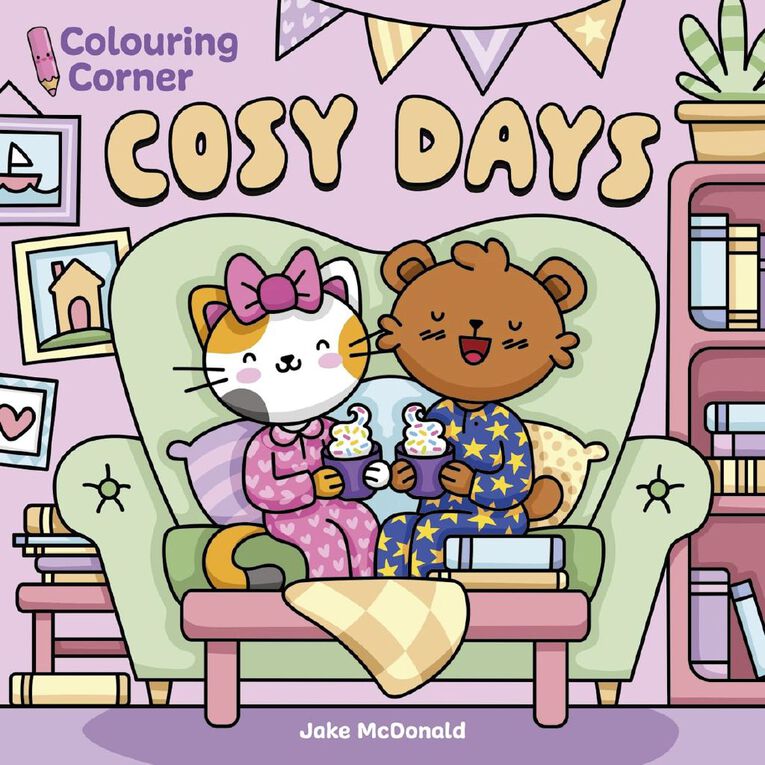 Colouring Corner: Cosy Days by Jake McDonald, , hi-res