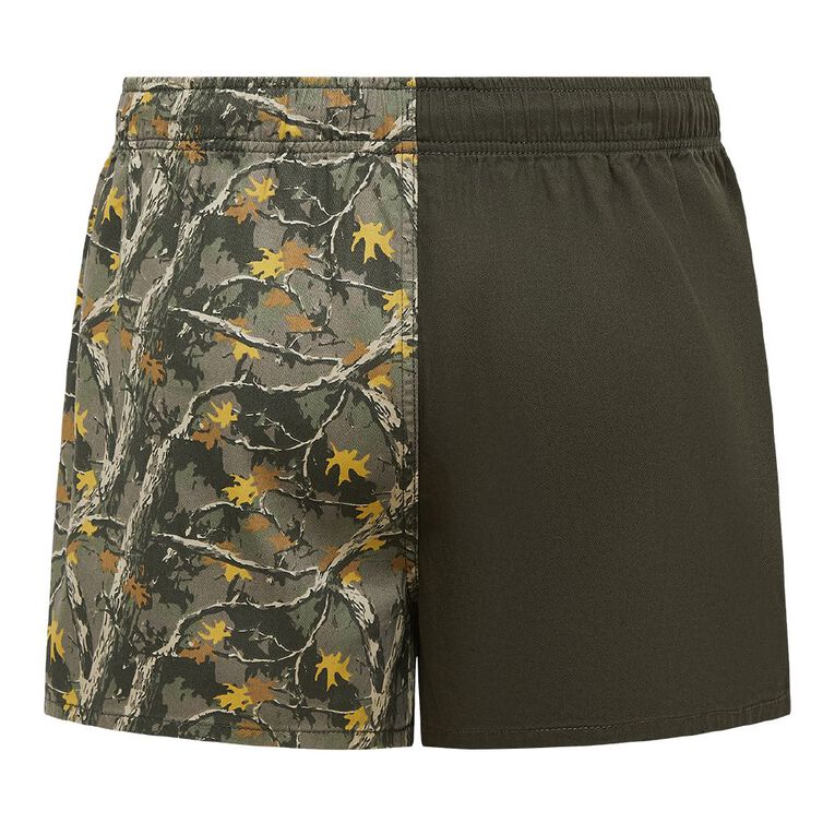 Back Country Adults' Spliced Rugger Shorts, Green Dark, hi-res